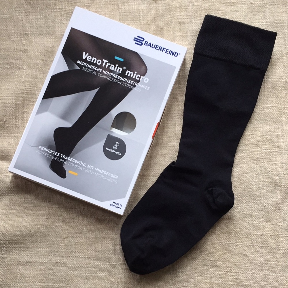Bauerfeind VenoTrain Micro Compression Socks (Black)